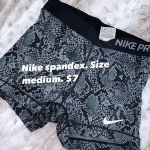 Nike running spandex